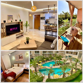 Pearl Garden Studio Luxueux Piscine Sunny Terrasse